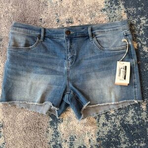 Carve Designs maui 4” Women's denim Shorts Sz 14 blue tide NWT